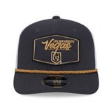 Vegas Golden Knights NHL New Era - 9SEVENTY Stretch-Snap Rope Cap