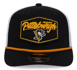 Pittsburgh Penguins NHL New Era - 9SEVENTY Stretch-Snap Rope Cap