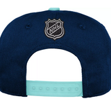Seattle Kraken NHL Fanatics – 3D Wordmark Snapback Cap