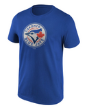 Toronto Blue Jays Majestic Threads - Basic Logo Tri-Blend T-Shirt
