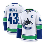 Vancouver Canucks NHL Fanatics – Quinn Hughes Away Premium Jersey