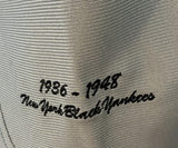New York Black Yankees Negro League - Grey Black Authentic Split Jersey