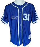 The Sandlot Benny 'The Jet' Rodriguez - Baseball Jersey - Blue
