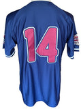 Chicago American Giants Negro League - Full Button Front Jersey - Navy