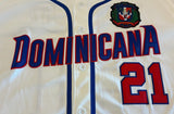 Fernando Tatis Jr. Dominica - Full Button Front Jersey