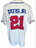 Fernando Tatis Jr. Dominica - Full Button Front Jersey