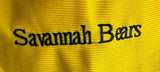 Savannah Bears Negro League - Full Button Front Yellow Jersey