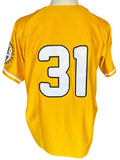 Savannah Bears Negro League - Full Button Front Yellow Jersey