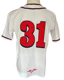 Atlanta Black Crackers Negro League - Full Button Front White Jersey