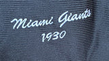 Miami Giants Negro League - Full Button Front Black Jersey