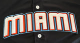 Miami Giants Negro League - Full Button Front Black Jersey