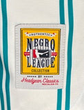 Charlotte Black Hornets Negro League - Full Button Front White Jersey