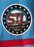 St. Louis Stars Negro League - Full Button Front Blue Jersey