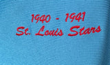 St. Louis Stars Negro League - Full Button Front Blue Jersey