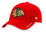 Chicago Blackhawks NHL Fanatics – Logo Bill Script Cap