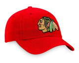 Chicago Blackhawks NHL Fanatics – Logo Bill Script Cap