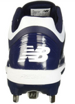 New Balance 4040v5 - Low Metal Baseball Cleats - Navy