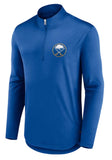 Buffalo Sabres NHL Fanatics - Tough Minded Quarter-Zip Jacket