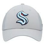 Seattle Kraken NHL Fanatics - Core Primary Logo Flex Cap Grey