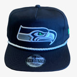 Seattle Seahawks NFL New Era – Rope Golfer Snapback Cap - Navy