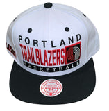 Portland Trail Blazers NBA Mitchell & Ness – Box Out Snapback Cap