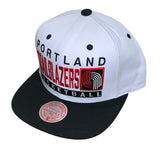 Portland Trail Blazers NBA Mitchell & Ness – Box Out Snapback Cap