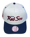 Boston Red Sox MLB Mitchell & Ness - Pro Pinch Script Snapback Cap