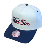 Boston Red Sox MLB Mitchell & Ness - Pro Pinch Script Snapback Cap