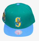 Seattle Mariners MLB Mitchell &amp; Ness – Waverunner 40th Anniversary Snapback Cap