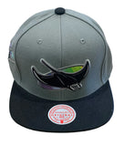 Tampa Bay Devil Rays MLB Mitchell and Ness Coop 2 Tone Snapback Cap