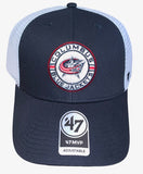 Columbus Blue Jackets NHL ‘47 Brand - Faceoff Trucker Cap