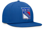 New York Rangers NHL Fanatics - Core Primary Logo Snapback Cap