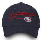 Montreal Canadiens NHL Fanatics - Team AP Rinkside Fundamental Adjustable Cap