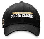 Vegas Golden Knights NHL Fanatics - Authentic Pro Rink Adjustable Cap