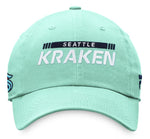 Seattle Kraken NHL Fanatics - Authentic Pro Rink Adjustable Cap