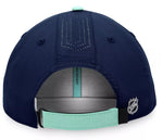 Seattle Kraken NHL Fanatics - Authentic Pro Rink Pinnacle Adjustable Cap