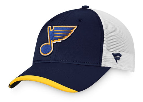 St. Louis Blues NHL Fanatics - Authentic Pro Team Locker Room Trucker Snapback Cap