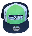 Seattle Seahawks NFL New Era – 9Fifty Vertical Team Trucker Cap