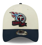 Tennessee Titans NFL New Era - Sideline 39THIRTY 2-Tone Flex Cap