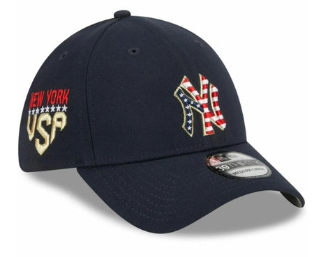 New York Yankees MLB New Era - 39THIRTY 4th of July Flex Cap