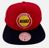 Houston Rockets NBA Mitchell & Ness – Two-Tone Team Ground Snapback