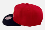 Houston Rockets NBA Mitchell & Ness – Two-Tone Team Ground Snapback