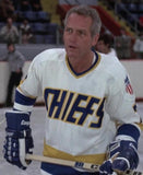 Charlestown Chiefs Slap Shot - White #7 Reggie Dunlop Jersey