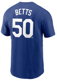 Los Angeles Dodgers MLB Nike - Mookie Betts World Series Champions T-Shirt