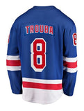 New York Rangers NHL Fanatics - Jacob Trouba Breakaway Home Jersey