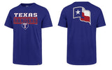 Texas Rangers MLB ’47 Brand - Silver Lining Super Rival T-Shirt