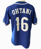 Shohei Ohtani #16 - Team Japan Baseball Jersey - Blue