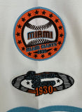 Miami Giants Negro League - Full Button Front White Jersey