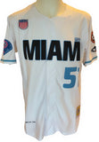 Miami Giants Negro League - Full Button Front White Jersey