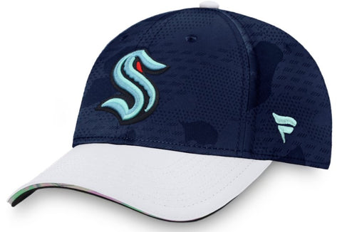 Seattle Kraken NHL Fanatics – Authentic Pro Locker Room Flex Cap
